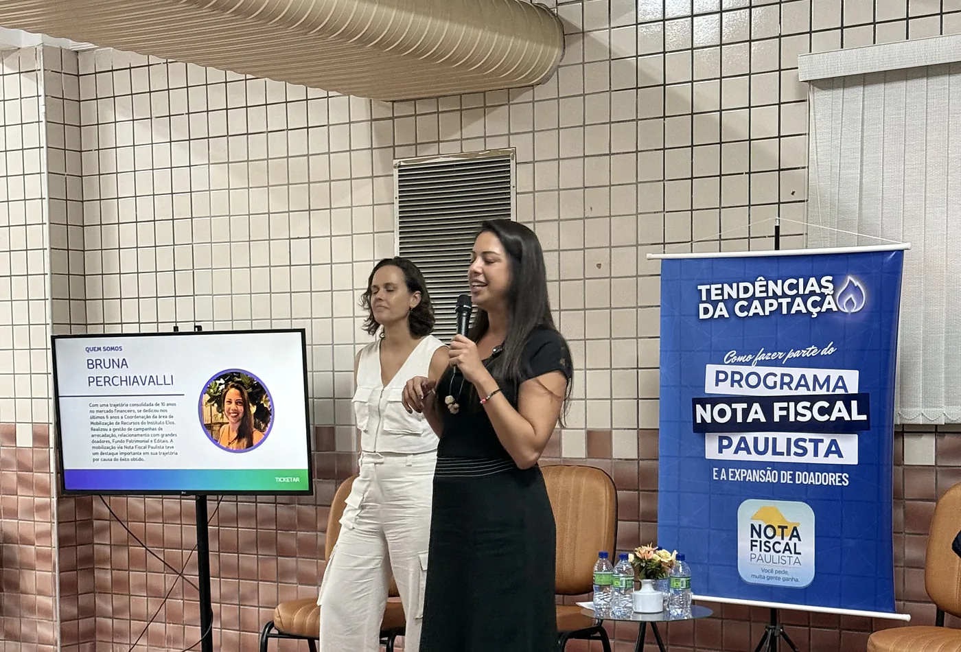 Palestra sobre Nota Fiscal Paulista como estratégia de sustentabilidade
